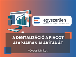 A digitalizáció a piacot alapjaiban alakítja át
