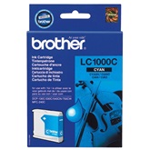 BROTHER EREDETI Tintapatron cyan, LC1000, DCP130C,330C,540CN,750CW,MFC240C