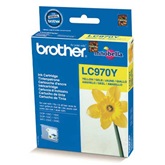 BROTHER EREDETI Tintapatron yellow, LC970, DCP135C,150C,MFC235,260C