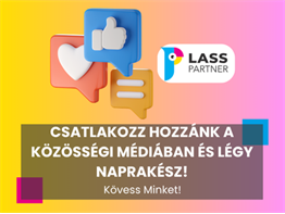 Csatlakozz hozzánk a közösségi médiában és légy naprakész!
