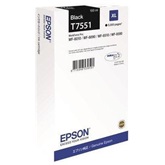 EPSON eredeti Tintapatron black high, T755140, WorkForce Pro WF6530,8010,8090,8590