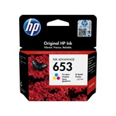 HP eredeti Tintapatron color, 653, 3YM74AE, DeskJet Plus 6075, 6475
