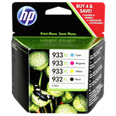 HP eredeti Tintapatron multipack, 932XL,933XL, C2P42AE, Officejet6100,6600,6700