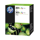 HP eredeti Tintapatron pack color, 301XL, D8J46A, DJ F2480,4210,4280,1660