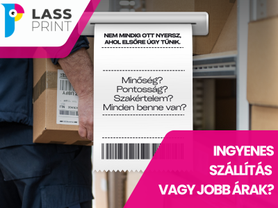 Ingyenes szállítás vagy jobb árak?