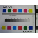 KATUN tesztlap, fekete+color, Test Pattern-Color Cardstock (A4)