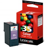 LEXMARK EREDETI Tintapatron color, 35, 18C0035, P900,4300,6200,X3300,5200,7100,Z800 sorozat