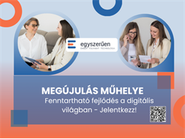 Megújulás Műhelye – Jelentkezz!