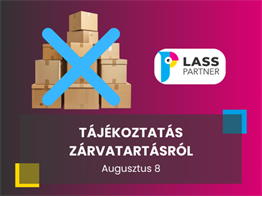 Tájékoztatás zárvatartásról